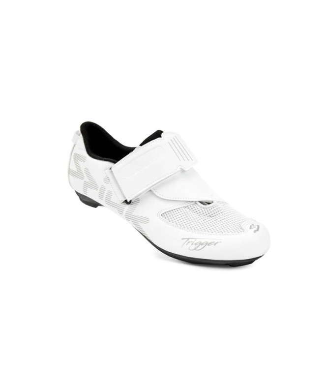 Zapatilla Trigger Triathl C Blanco Mate