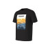 Camiseta Napapijiri S-Rollin Ss Preto Homem
