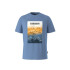 Camiseta Napapijiri S-Rollin Ss Azul Homem