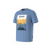 Camiseta Napapijiri S-Rollin Ss Azul Homem