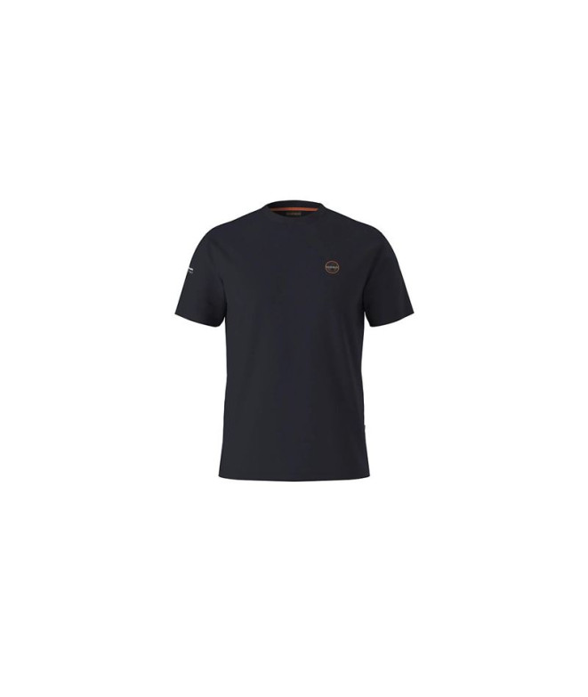 Camiseta Napapijiri S-Badge Ss Azul Marino Hombre