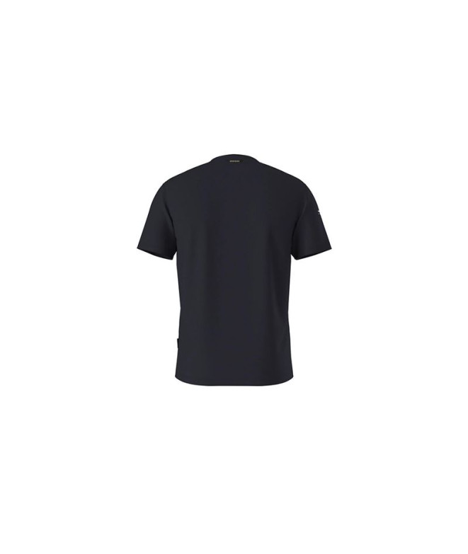 Camiseta Napapijiri S-Badge Ss Azul Marino Hombre
