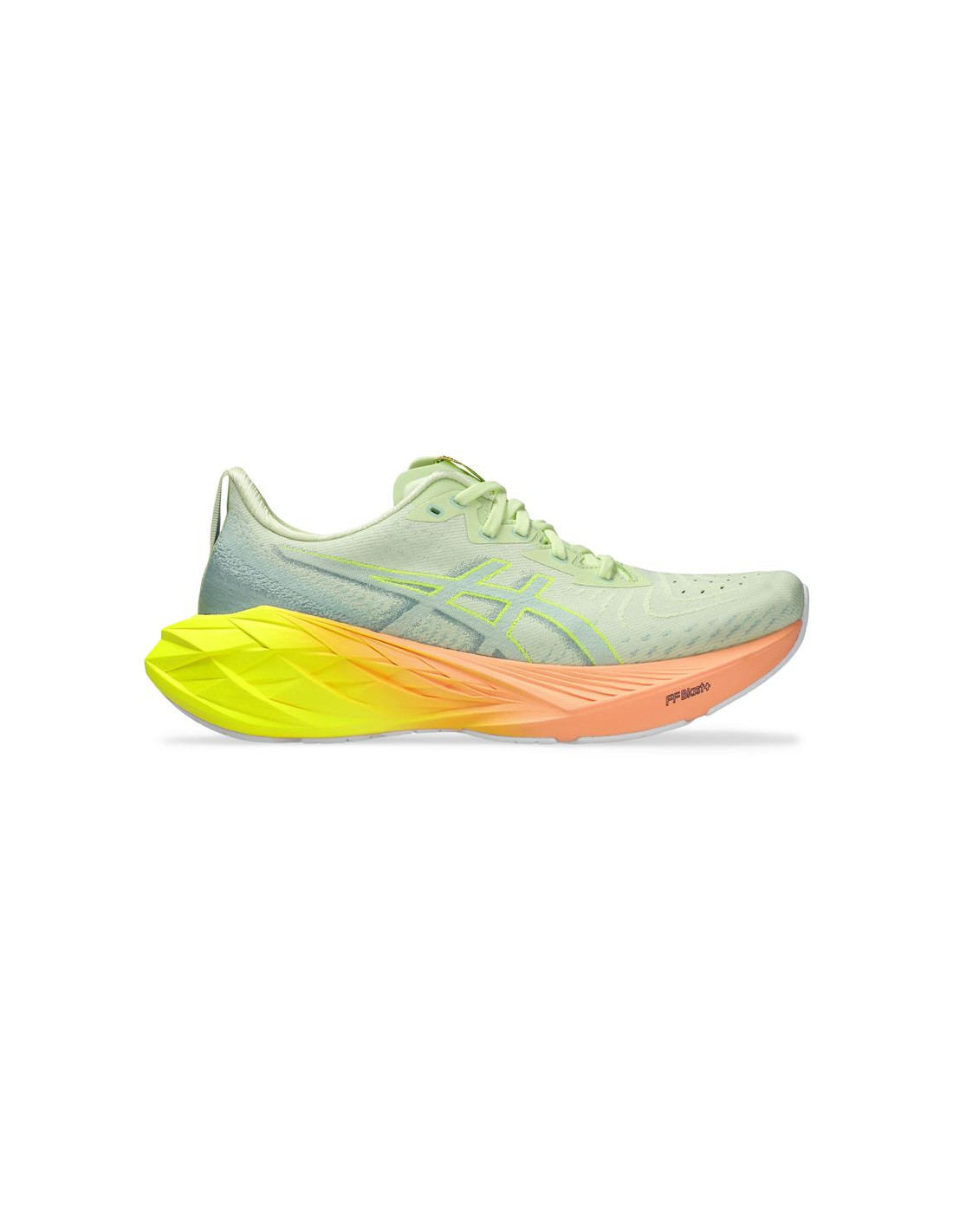 Zapatillas de running asics novablast 4 paris hombre verde