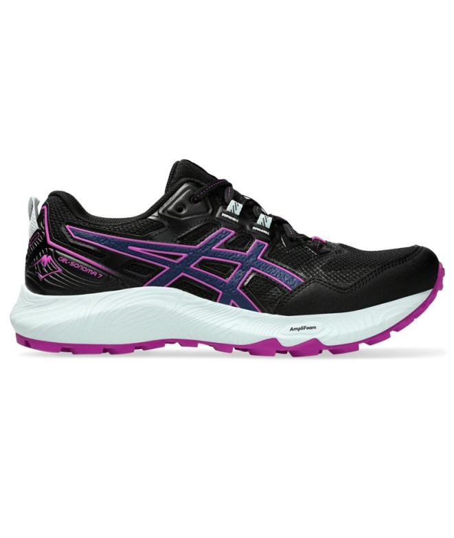 Zapatillas de Trail ASICS Gel-Sonoma 7 Mujer Negro