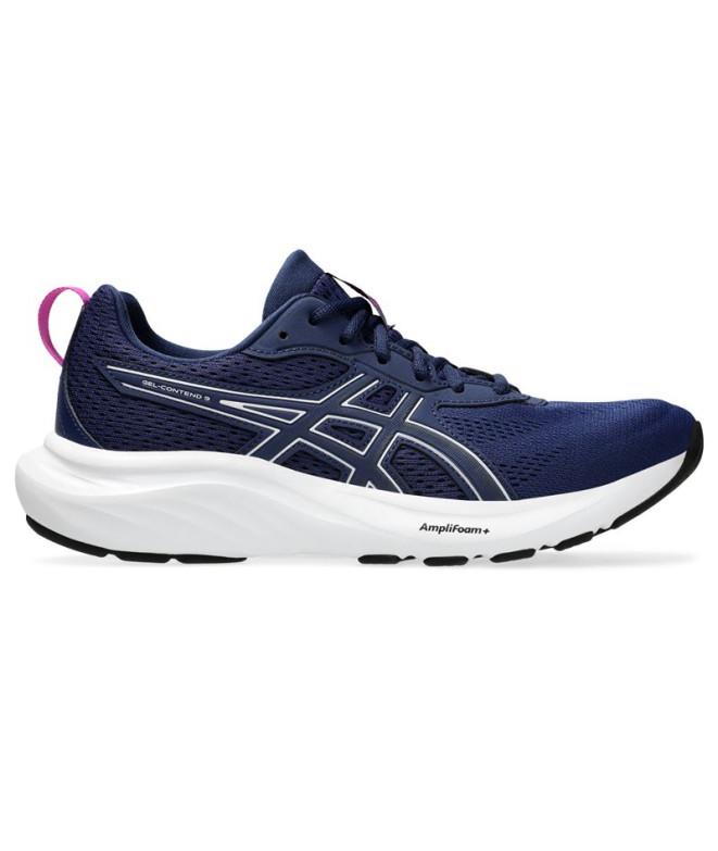 Chaussures Running Gel Femme by ASICS -Contend 9 Bleu