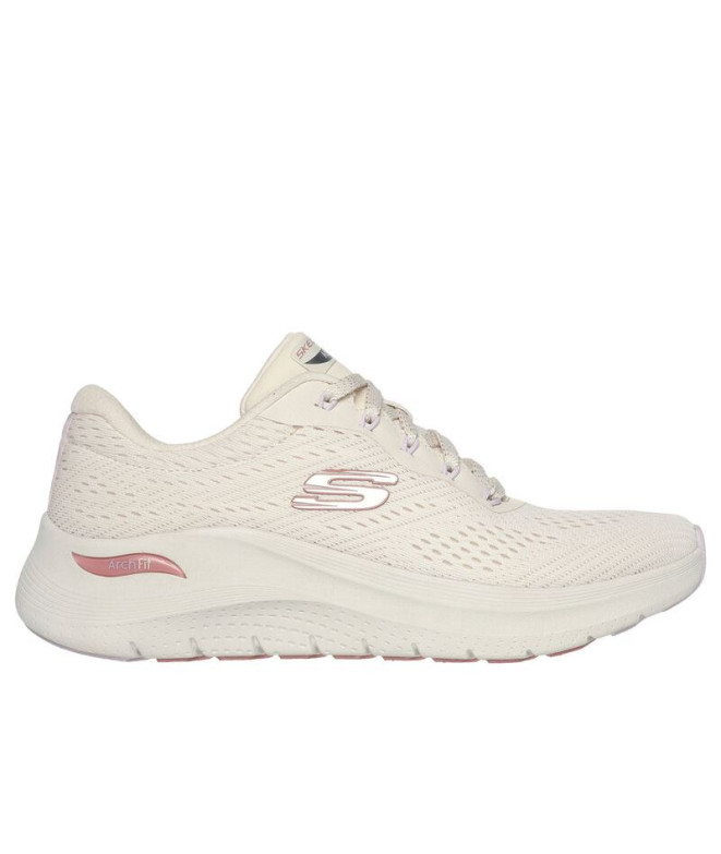 Chaussures Skechers Femme Arch Fit 2.0 - Big L Beige