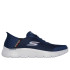 Chaussures Skechers Go Walk Flex - Hands Homme Bleu Marine