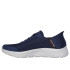 Chaussures Skechers Go Walk Flex - Hands Homme Bleu Marine