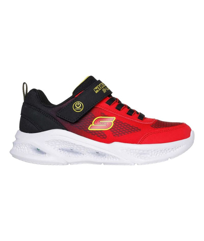 Sapatilhas Skechers Skechers Meteor-Lights vermelho/preto Menino