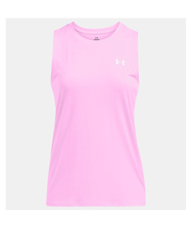 Camiseta de Tirantes de Fitness Under Armour Tech Twist Mujer Rosa