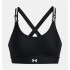 Sutiã esportivo Fitness Under Armour Mulher de Infinity Mid 2.0 Preto
