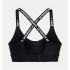 Sutiã esportivo Fitness Under Armour Mulher de Infinity Mid 2.0 Preto