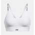Sutiã esportivo Fitness Under Armour Mulher de Infinity Mid 2.0 Branco