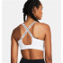 Sutiã esportivo Fitness Under Armour Mulher de Infinity Mid 2.0 Branco