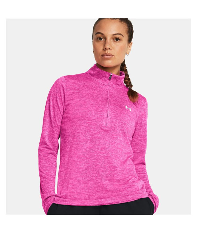 T-shirt Fitness Under Armour Femme de Tech 1/2...