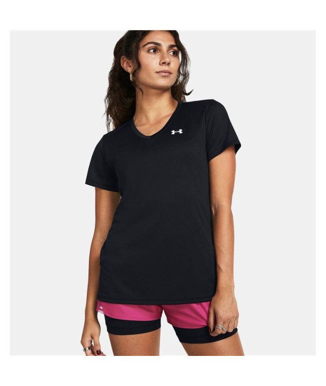 T-shirt Fitness Under Armour Femme de Tech SSV-...
