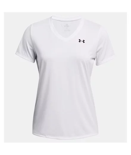 T-shirt Fitness Under Armour Femme de Tech SSV- Solid White