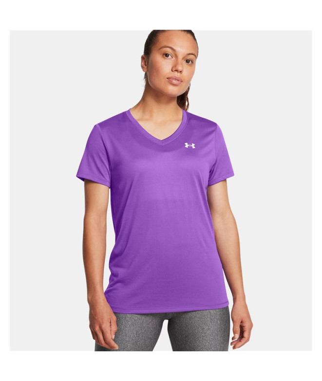 T-shirt Fitness Under Armour Femme de Tech SSv-...
