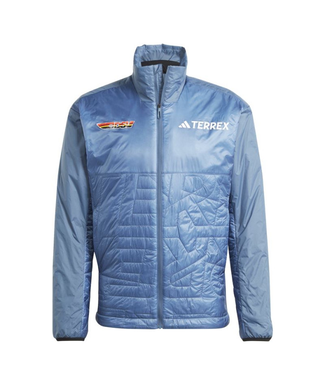 Casaco Montanha adidas Homem por Terrex Xperior Varilite Primaloft Azul