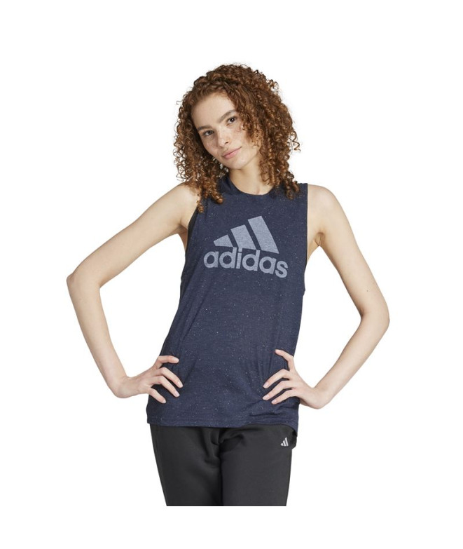Camiseta adidas Mulher Winrs 3.0 Tnk Azul