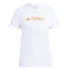 Camiseta adidas Mulher caminhada Mt Log Tech Branco