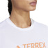 Camiseta adidas Mulher caminhada Mt Log Tech Branco