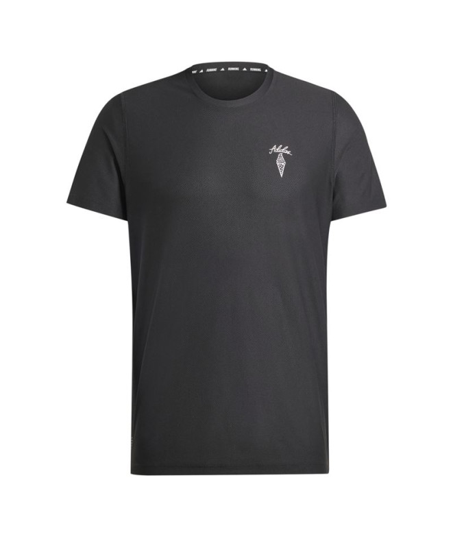 Camiseta Running adidas Running Homem de Ice Cream Graphic Black