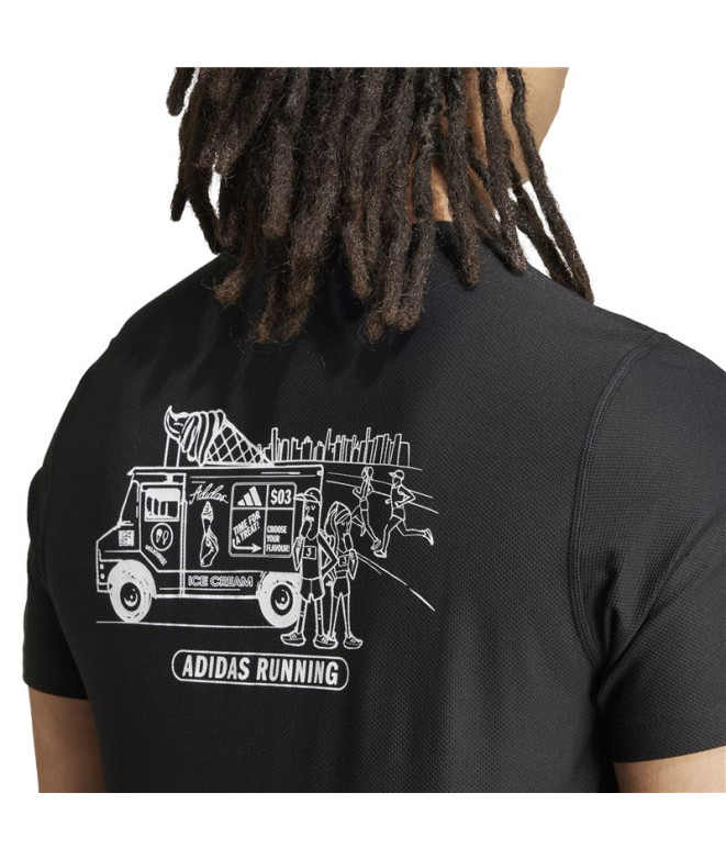 T-shirt Running adidas Running Homme de Ice...