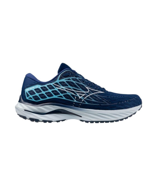 Chaussures Running Mizuno Homme wave Inspire 20 Bleu foncé