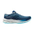 Chaussures Running Mizuno Femme de Wave Skyrise 5 Bleu Moyen