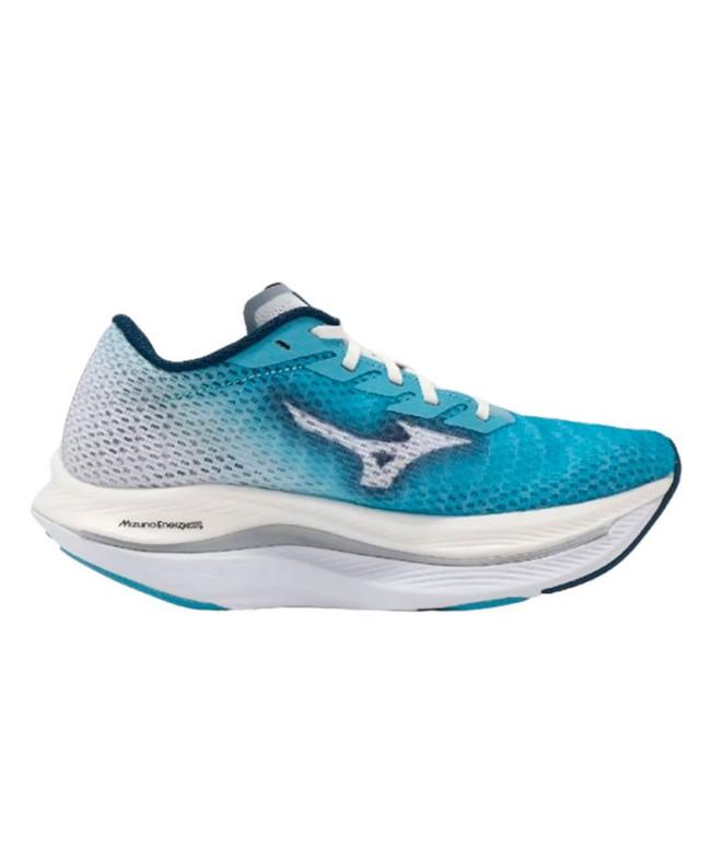 Chaussures Running Mizuno Femme by Wave Rebellion Flash 2 Light Blue