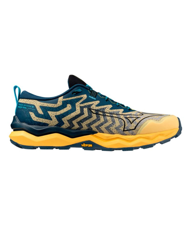 Zapatillas de Trail Mizuno Wave Daichi 8 Hombre Amarillo Anaranjado