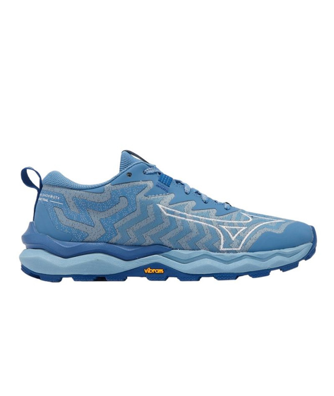 Sapatilhas Trail Mizuno Mulher por Wave Daichi 8 Gtx Azul claro