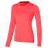 Camiseta De Fitness Mizuno Impulse Core Ls Mujer Rojo