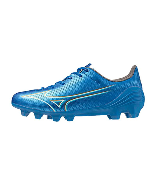 Botas de Fútbol Mizuno Alpha Select Jr Infantil Azul Eléctrico