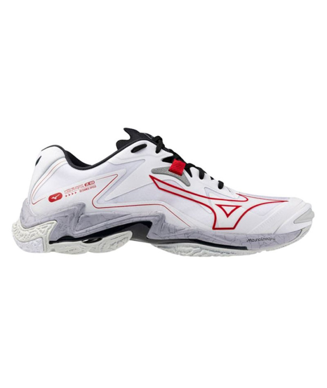 Chaussures Volley-ball Mizuno de Wave Lightning Z8 White