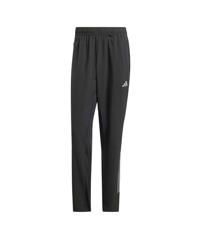 Calça Fitness adidas Homem from Gym+ Training 3 Band Woven Preto