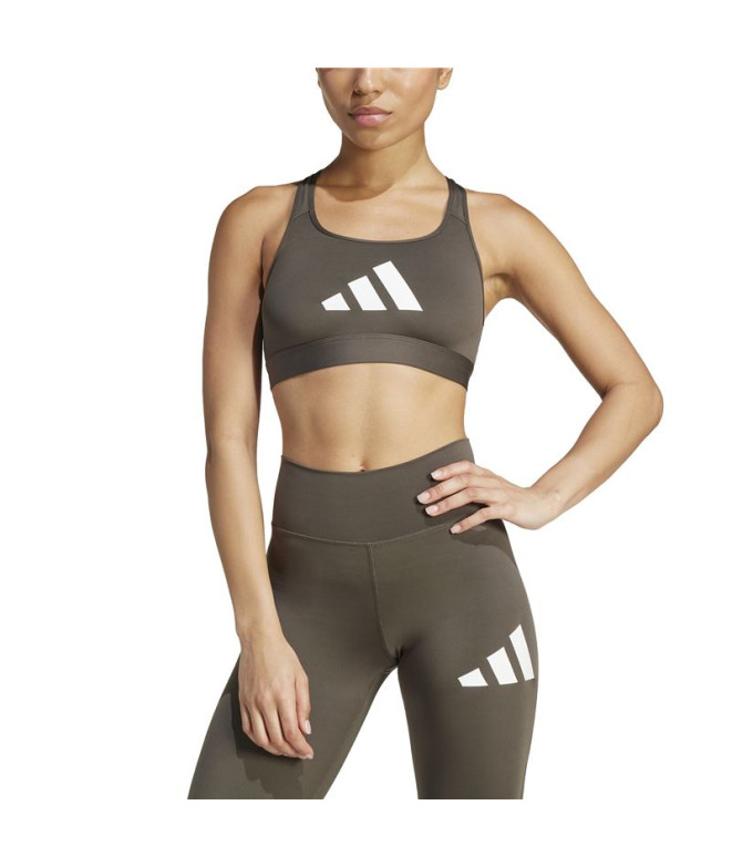 Sutiã esportivo adidas Mulher Powerreact Big...