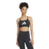 Sutiã esportivo Fitness adidas Mulher by Aeroreact Big Logo Graphic Preto