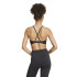 Sutiã esportivo Fitness adidas Mulher by Aeroreact Big Logo Graphic Preto
