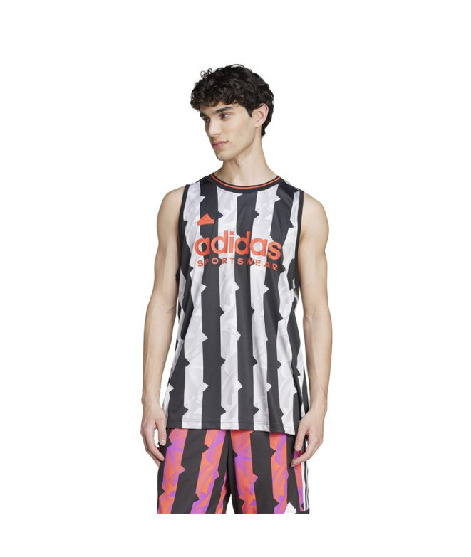 Camiseta adidas House Of Tiro Tank Top Homem Preto