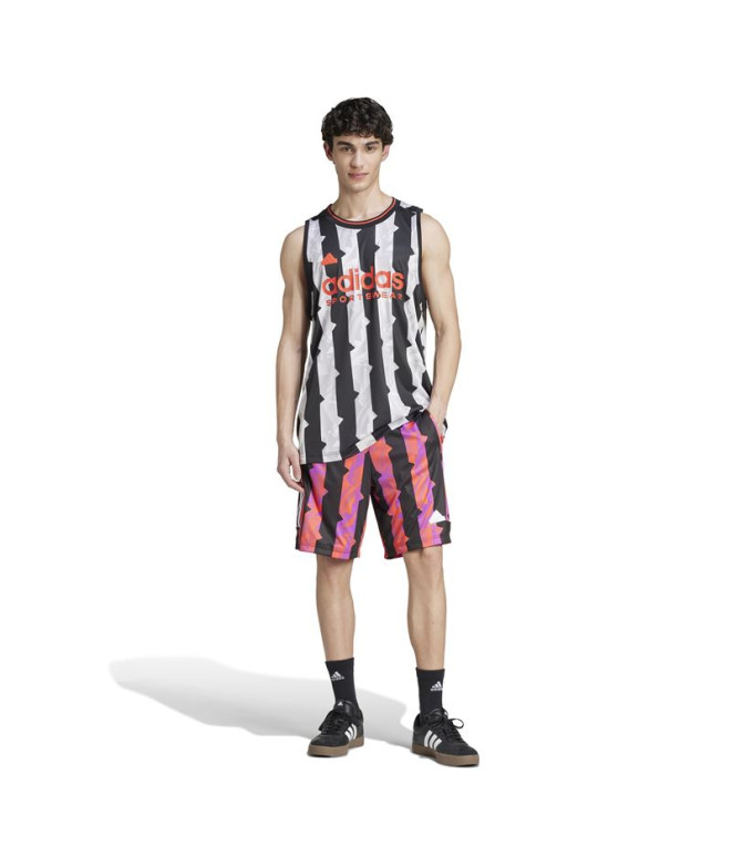 Camiseta adidas House Of Tiro Tank Top Homem Preto