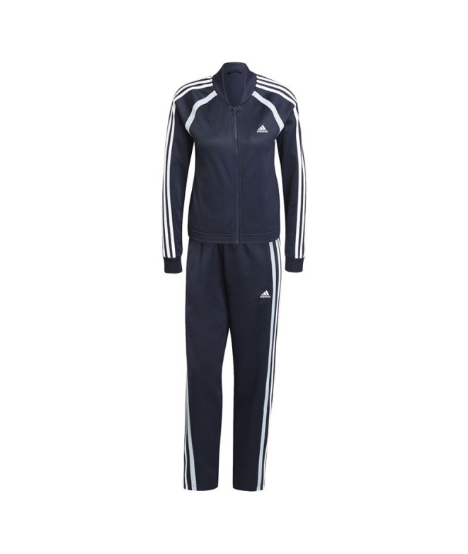 adidas Femme Tracksuit Teamsport Bleu