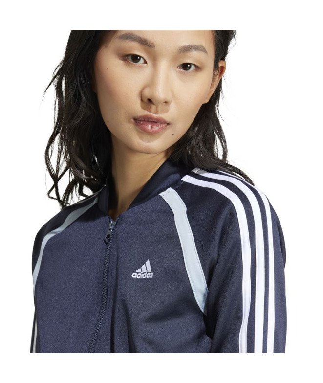 adidas Femme Tracksuit Teamsport Bleu