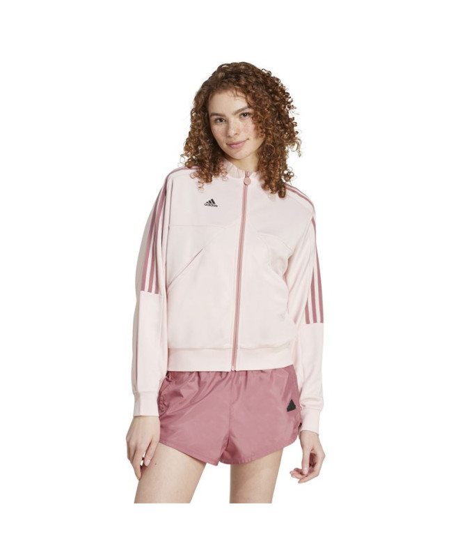 Casaco adidas Top Mulher Tiro Track Rosa