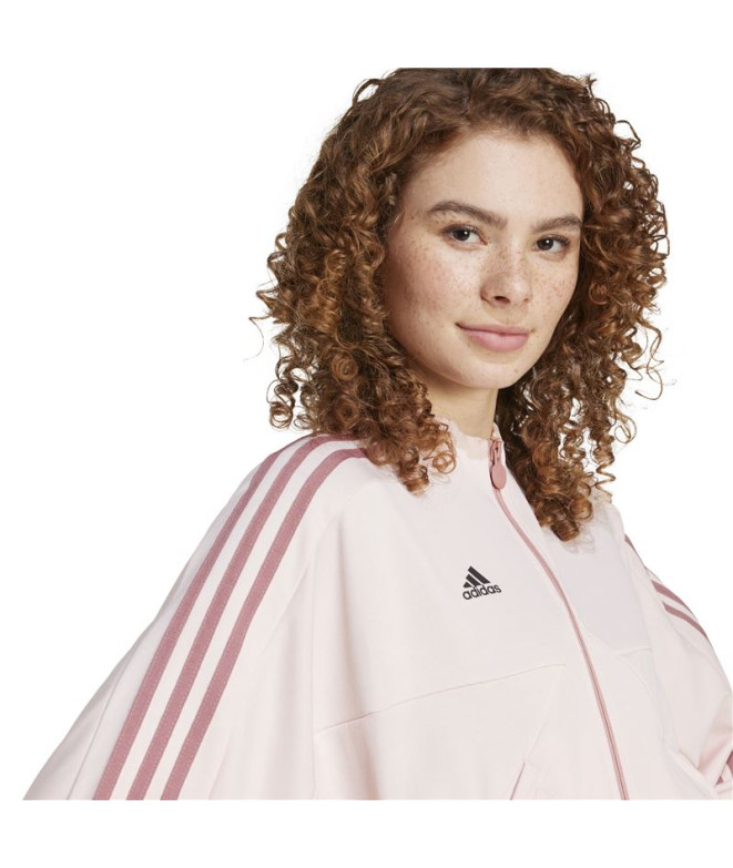 Casaco adidas Top Mulher Tiro Track Rosa