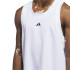 T-shirt Basket-ball adidas de Legends Tank Blanc/Noir