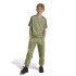 Calça adidas Infantil Tiberio 3-Stripes Colorblock Verde