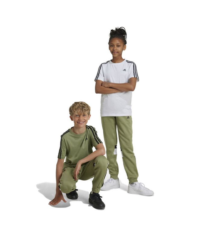 Calça adidas Infantil Tiberio 3-Stripes...