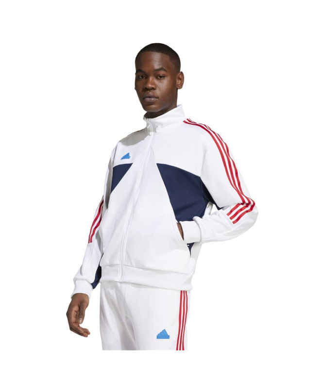 Veste adidas Pack Haut Homme House Of Tiro Nations Track Blanc